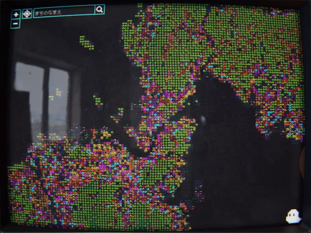 じぱんぐライクの画面：下関市あたり