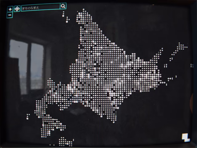 じぱんぐライクの画面：文字ベースのローグライク風タイルセット
